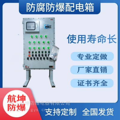 碳钢防爆接线控制箱 防爆配电箱检修电控箱 IIB级防腐箱