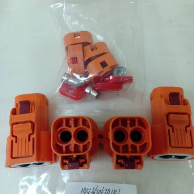 HVSL362062A116I 矩形2芯插头带屏蔽电动车用防水耐高温抗震动