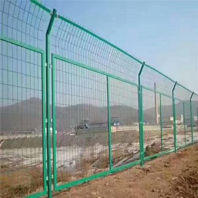 河边防护网 攀枝花绿网围栏 围墙护栏网厂家优盾供应