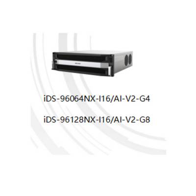 iDS-96064NX-I16/AI-V2-G4 海康威视64路AI开放平台超脑NVR硬盘录像机