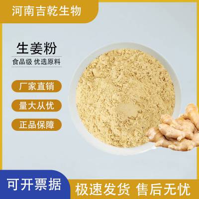 食品级 水溶性 生姜粉 植物提取物 粉末状 高含量 干燥