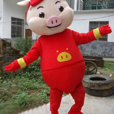 辽宁大连卡通行走人偶制作厂家/剪彩毛绒玩具设计