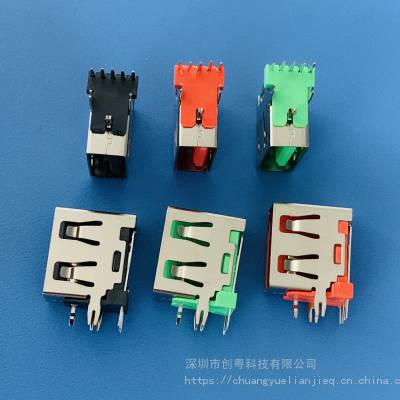 Aĸ 5P  USB 5P/90Ȳʽĸ 10.0mm ɫо ֱAF 5P