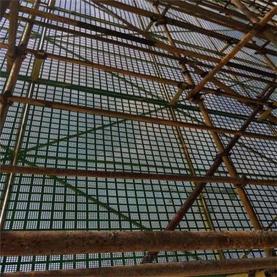 抗晒镀锌冲孔网爬架网奥耐冲孔高层工地爬架网