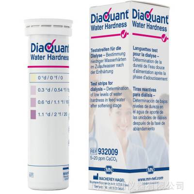 DiaQuant Water Hardness 血液透析水机水硬度测试条纸 REF 932009