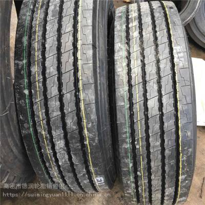 卡车钢丝轮胎 285/75r24.5 平板车真空轮胎