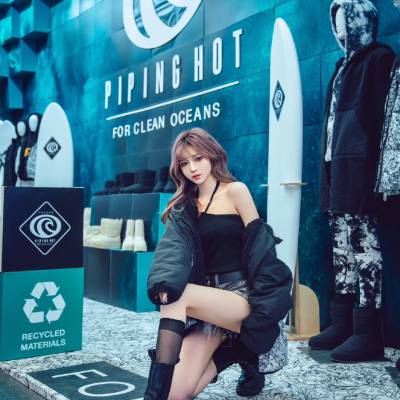 pipinghot澎湃浪23秋冬 时尚环保潮流休闲运动外套卫衣颗粒绒大衣尾货货源