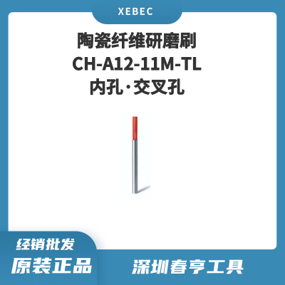 Xebec锐必克 11mm内孔·交叉孔研磨刷 CH-A12-11M-TL 陶瓷纤维刷（红色）