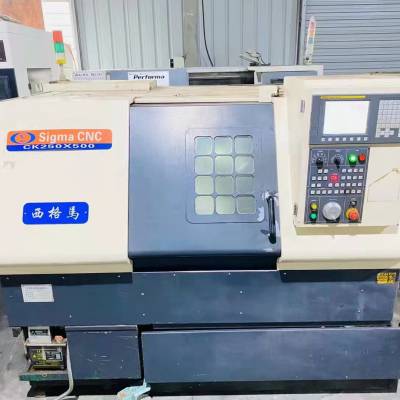 00处理二手上海西格玛sc-40g数控斜身车8工位液压刀塔江苏 武进区常州