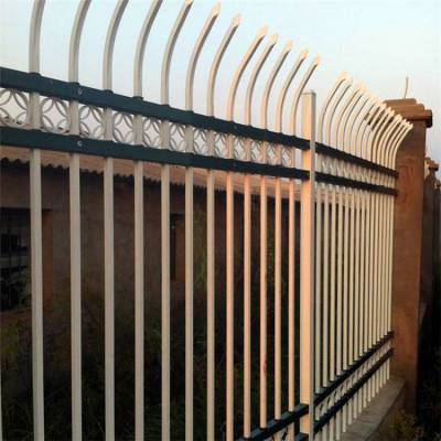 穿插焊接栏杆 庭院小院锌钢围墙护栏 铁艺栅栏 冠耀