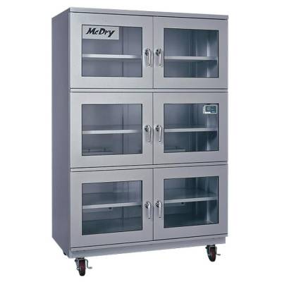 钢盾防潮箱DHS-1150 智能数显大空间干燥柜 无柱设计配滚轮