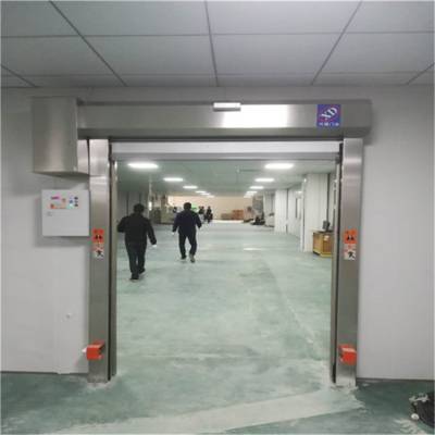 定做车间铝合金卷帘门 硬质快速门 选东莞兴德 ***