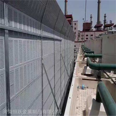 安装漯河高速公路声屏障 冷却塔隔音墙 厂房吸音降噪隔音板