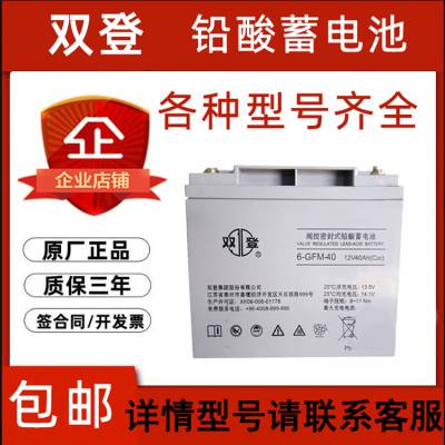 双登蓄电池 6GFM系列12V-120AH铅酸免维护120AH机房电源用直流屏