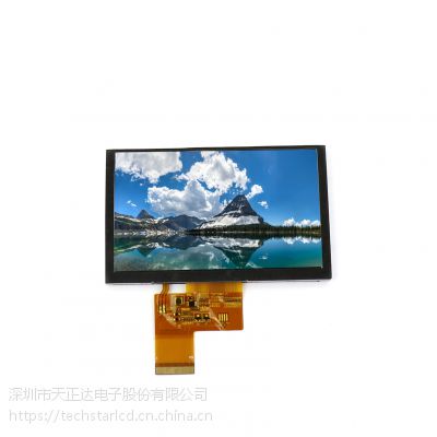 5inch tft 高亮度800*480 LCD 5寸TFT液晶显示屏 工厂直销