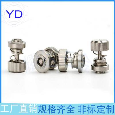 PF31/32-M3M4M5M6-16铁镀镍松不脱螺丝压铆弹簧螺钉面板机柜铆钉