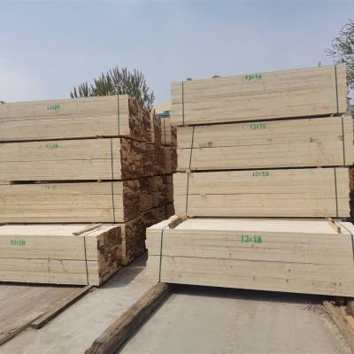 四面见线进口建筑木方河北饶阳脚手架木板工程落松木架板