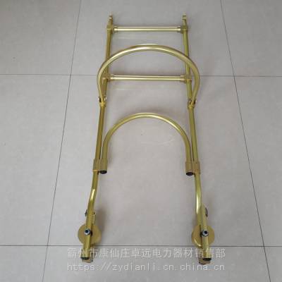 带电作业铝合金软梯头 绝缘防触电电力维修梯高空防护自锁式软梯头