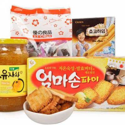 日韩进口食品所需要的材料以及费用