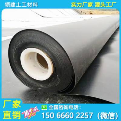 领建尾矿pe土工膜0.3mm抗穿刺现货27MPaHDPE