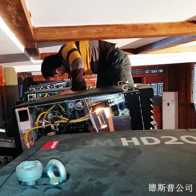 北京巴可投影仪维修BARCO投影机灯泡不亮 开机无电 电源主板维修