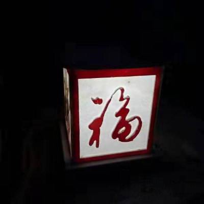 寺庙青石做旧石灯塔 石雕灯笼 方形石灯
