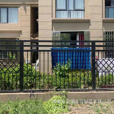 围栏锌钢隔离防护栏围墙户外庭院栅栏小区厂区院墙铁艺绿化栏杆