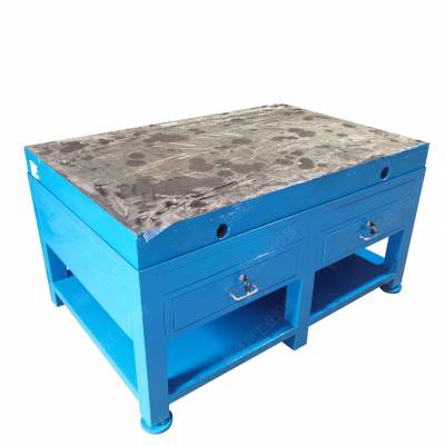 锦盛利QGT464 铸铁钳工模具台 重型铸铁飞模桌 重型工作桌