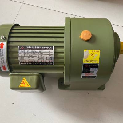 RONGBANG齿轮减速电机 1HP 1/2HP 1/4HP 立式卧式 搅拌机马达