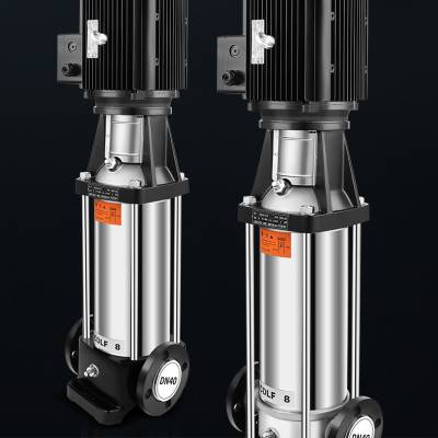 立式多级离心泵 选择型号 不锈钢管道增压泵高扬程加压泵锅炉泵安装