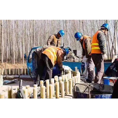 太阳能客户端设备安装 汉能基座安装 风电塔筒设备基础高强灌浆系统