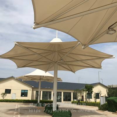 顺发制作安装sfmjg4374广场膜结构凉亭 pvdf张拉膜