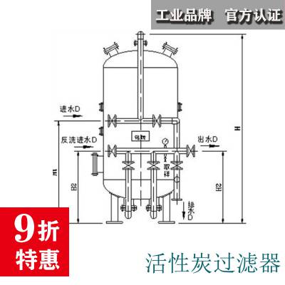 鑫龙泉 活性炭过滤器填料 反洗操作技术 运行原理