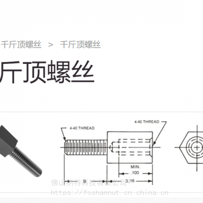 RAF 制动螺杆/起重螺杆M3215-3005-3005