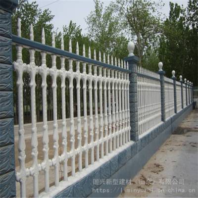 水泥护栏杆，水泥花柱式围栏，竹节式围栏护栏