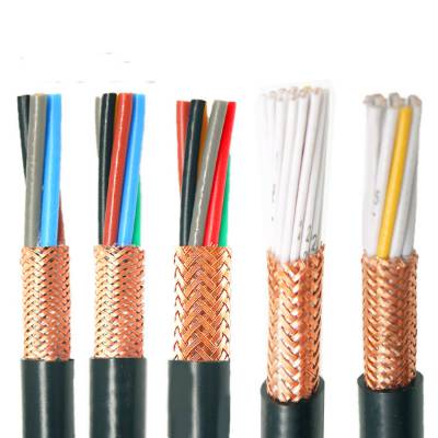 铜丝屏蔽控制电缆KVVP-7*2.5 厂家直销 多芯屏蔽信号线