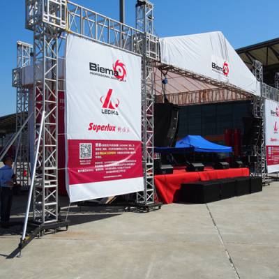 人字顶篷桁架棚舞台架子搭配人字顶truss架