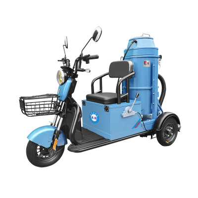 英鹏防爆双筒式电动吸尘车大吸力反吹式吸尘器