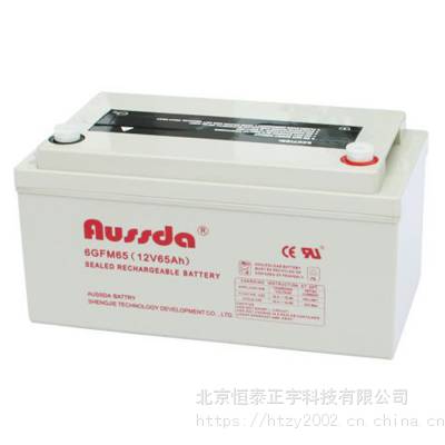 aussda蓄电池6GFM65奥斯达蓄电池12V65AH UPS/EPS应急电源配套