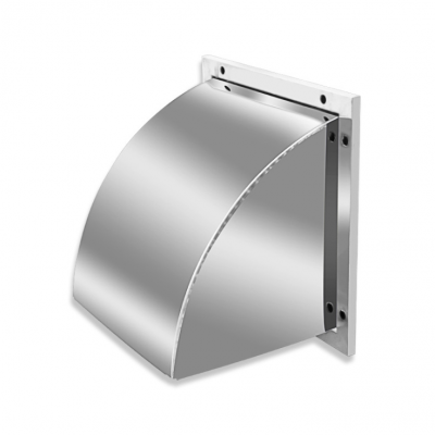 不锈钢排气扇罩外气口方形透气罩 外墙透气口防雨帽