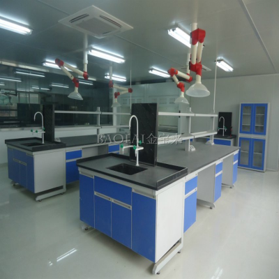 全钢实验台提供商 10万级实验室实验台环保 邵阳实验台理化板台面