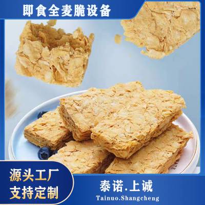 泰诺TNYP-400全麦脆设备生产工厂 全小麦脆片机器