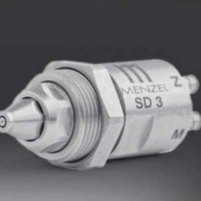 德国Menzel喷嘴喷头SD3的喷雾气压最大6.0巴,开口直径0.3mm