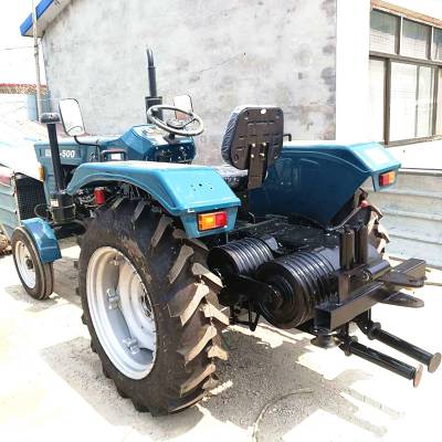 海南 50型拖拉机绞磨 四轮放线车 手扶拖拉机绞磨 洪涛电力