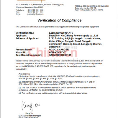 FCC SDOC֤