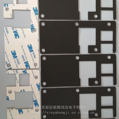 厂家广州模切激光加工阻燃PC片 耐高温麦拉片 黑色 PC绝缘片 透明垫片