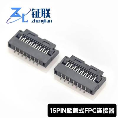 FPC ½ ʽ 15pin Ƹʽ PCB  0.3mm 
