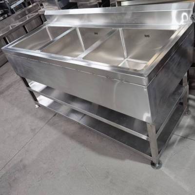 304不锈钢家用厨房洗菜盆洗碗池特殊尺寸可定制