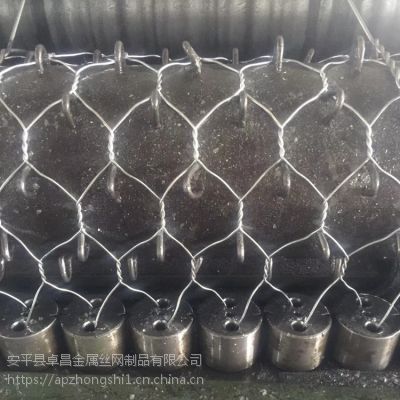 卓昌7*9镀高尔凡格宾垫护脚 厚镀锌雷诺护垫护坡网 河道驳岸固滨石笼 五绞覆塑固滨笼