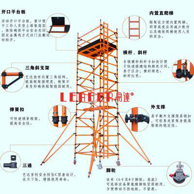 厂家批量供应快装型绝缘工作架 简易折叠式 坚固实用